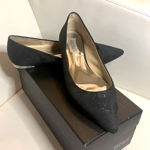 Badgley Mischka Guardian Pointed Toe Flat Shoes